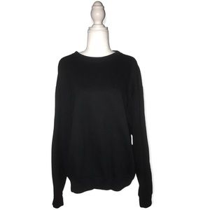 Fruit of the Loom black sweatshirt
